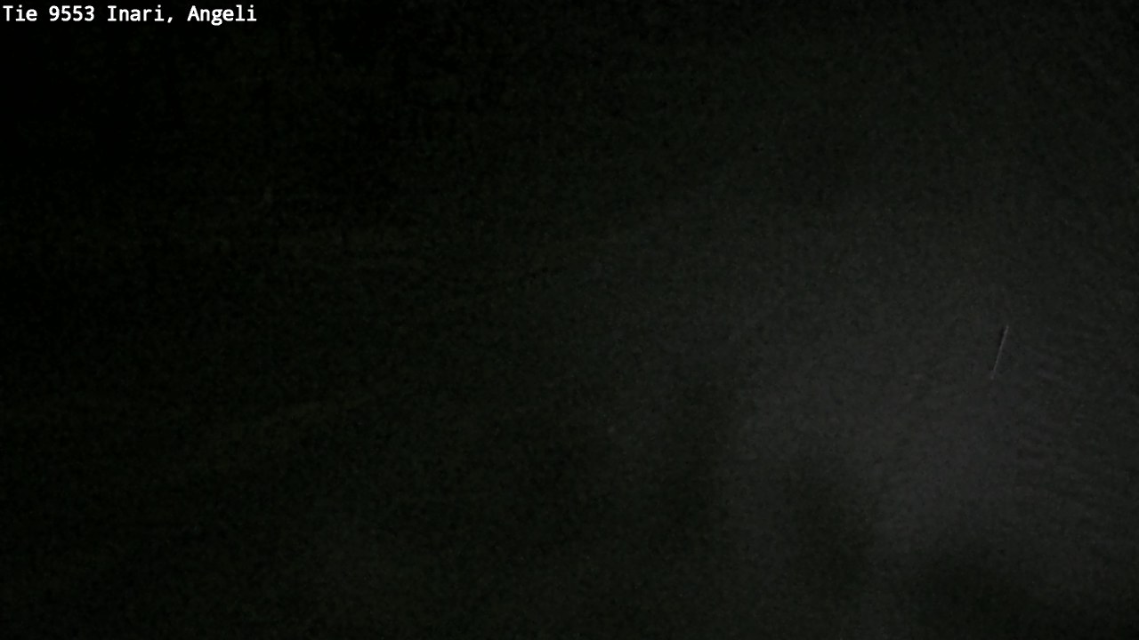 Weather Camera Image Road 9553 Inari, Angeli, Lintupuolivaara, Inari, Lappi