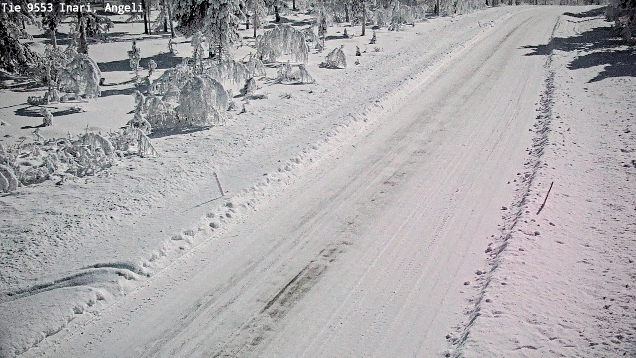 Kelikamerat Kuva Tie 9553 Inari, Angeli, Lintupuolivaara, Inari, Lappi