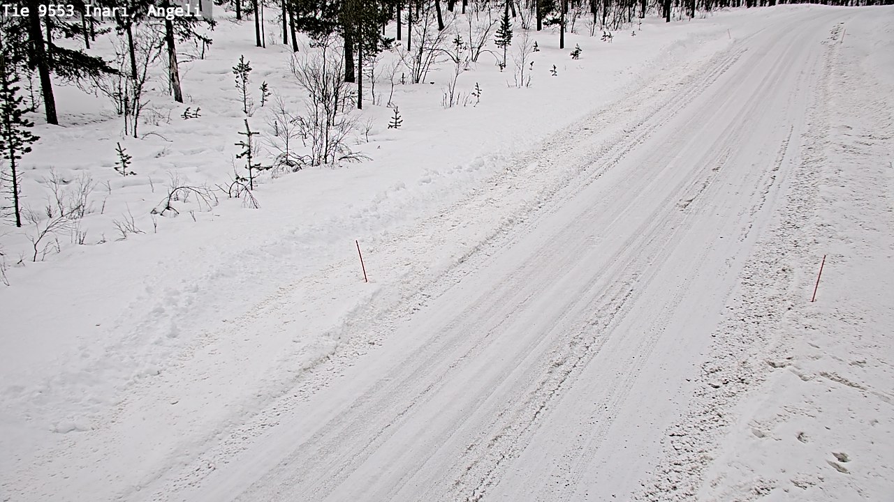 Kelikamerat Kuva Tie 9553 Inari, Angeli, Lintupuolivaara, Inari, Lappi