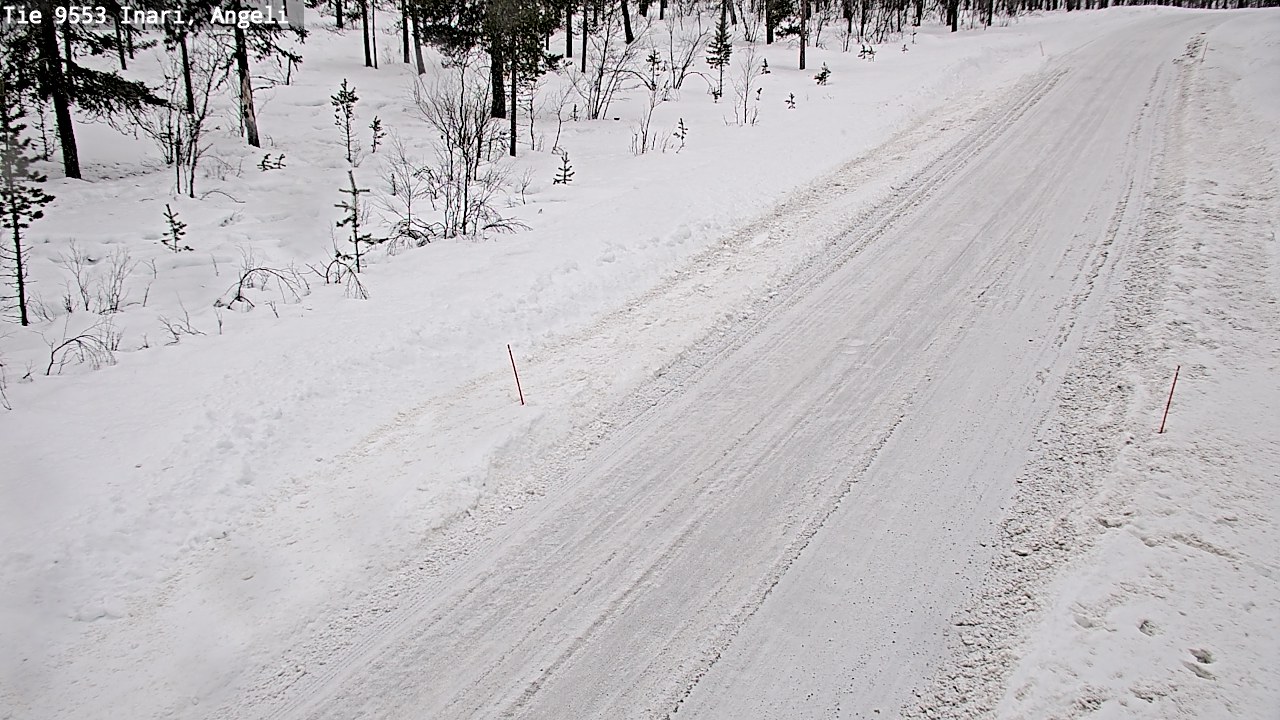 Kelikamerat Kuva Tie 9553 Inari, Angeli, Lintupuolivaara, Inari, Lappi