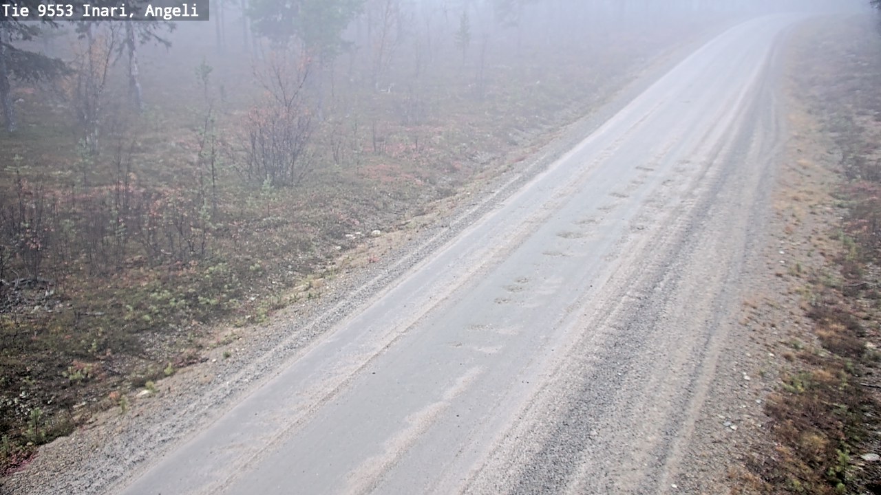 Kelikamerat Kuva Tie 9553 Inari, Angeli, Lintupuolivaara, Inari, Lappi