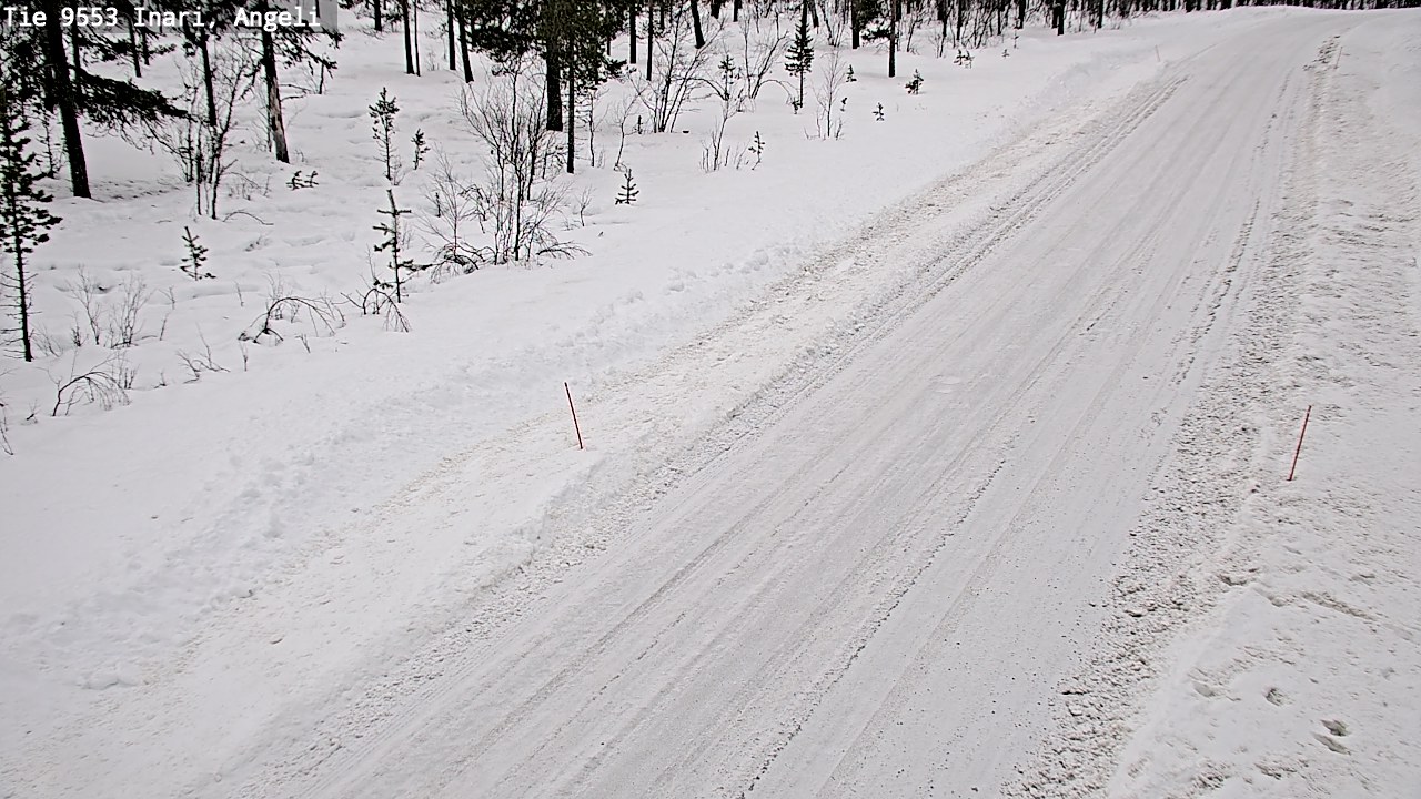Kelikamerat Kuva Tie 9553 Inari, Angeli, Lintupuolivaara, Inari, Lappi