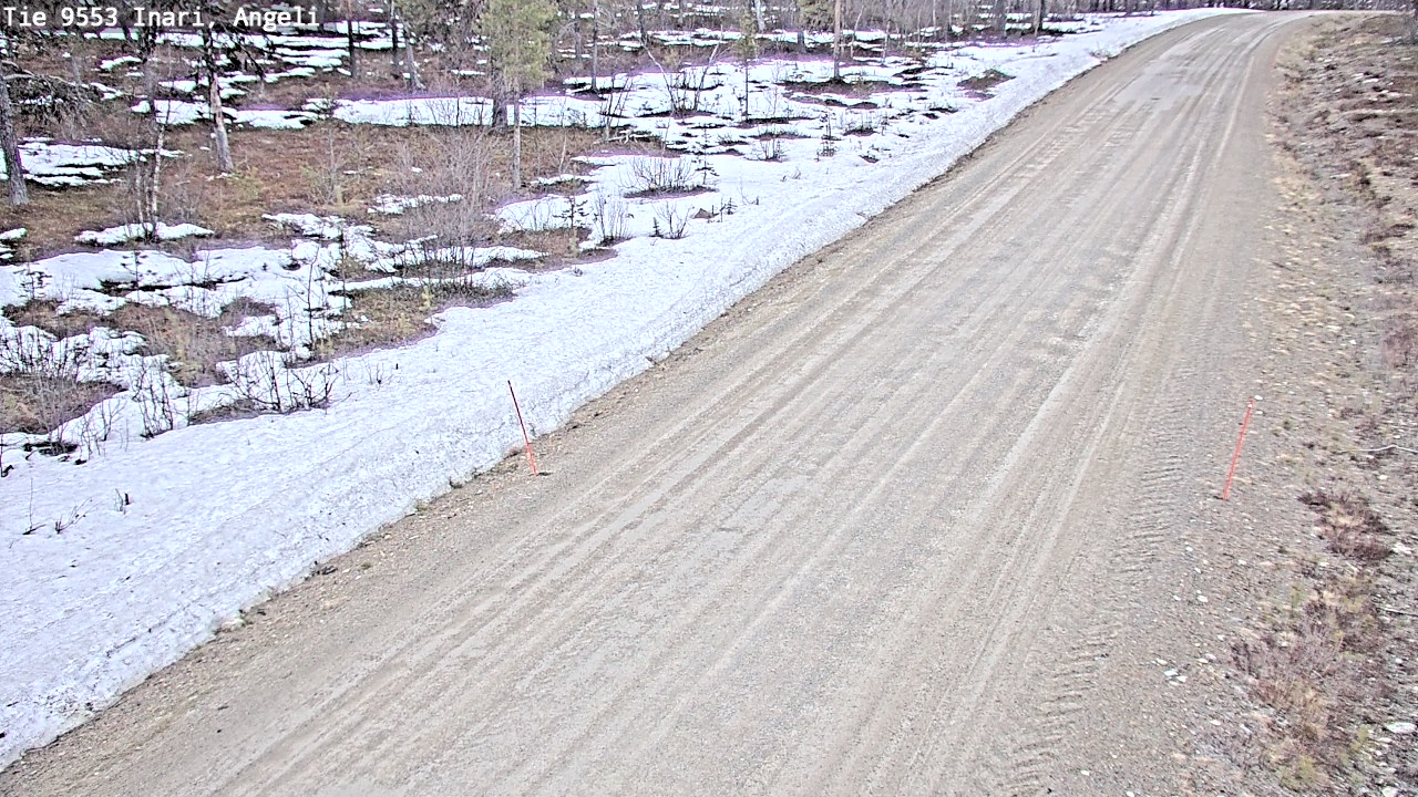 Kelikamerat Kuva Tie 9553 Inari, Angeli, Lintupuolivaara, Inari, Lappi