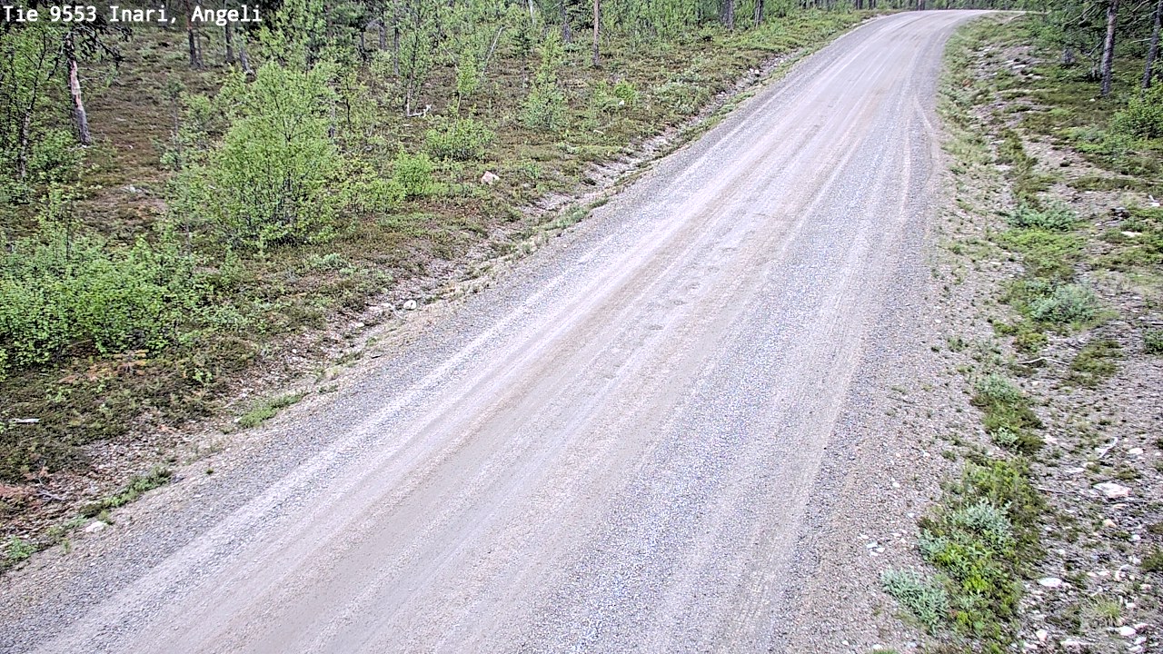 Kelikamerat Kuva Tie 9553 Inari, Angeli, Lintupuolivaara, Inari, Lappi