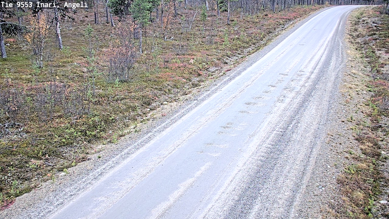 Kelikamerat Kuva Tie 9553 Inari, Angeli, Lintupuolivaara, Inari, Lappi