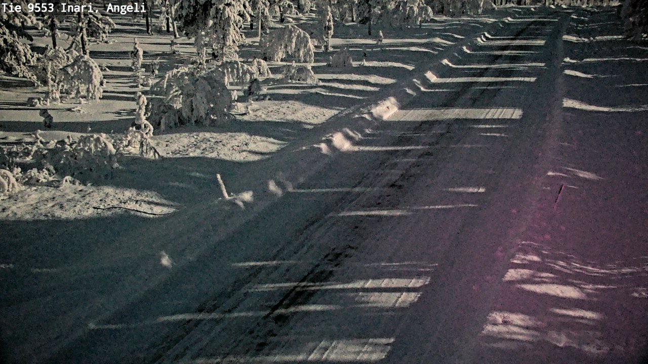 Kelikamerat Kuva Tie 9553 Inari, Angeli, Lintupuolivaara, Inari, Lappi