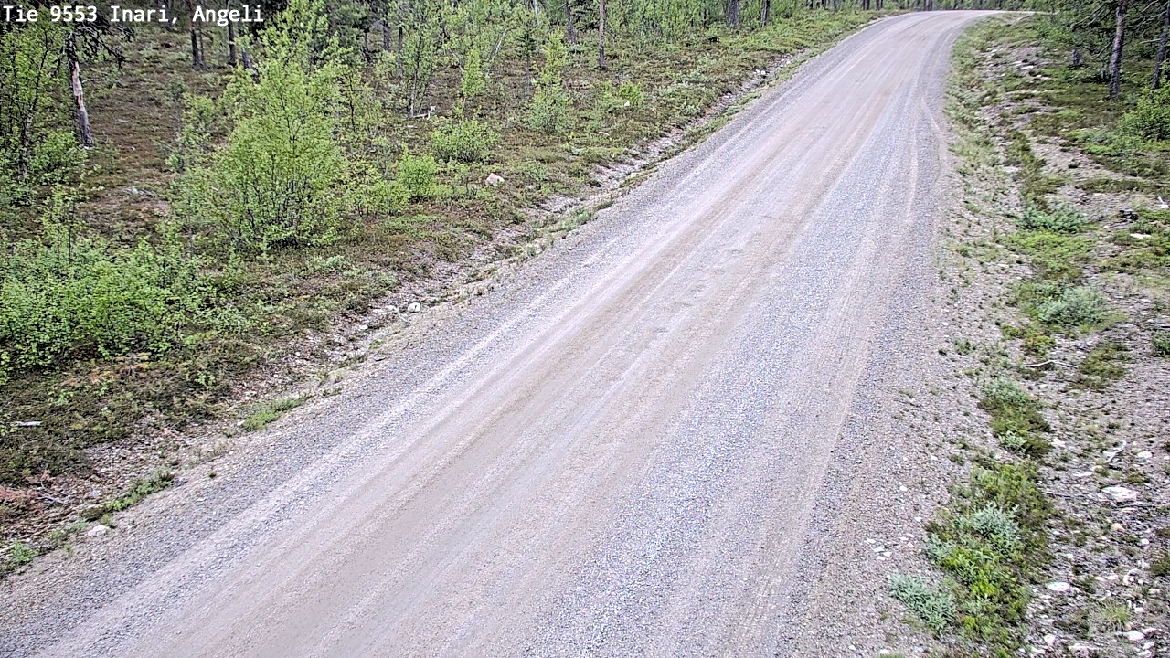 Kelikamerat Kuva Tie 9553 Inari, Angeli, Lintupuolivaara, Inari, Lappi