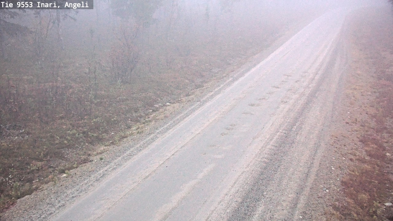 Kelikamerat Kuva Tie 9553 Inari, Angeli, Lintupuolivaara, Inari, Lappi