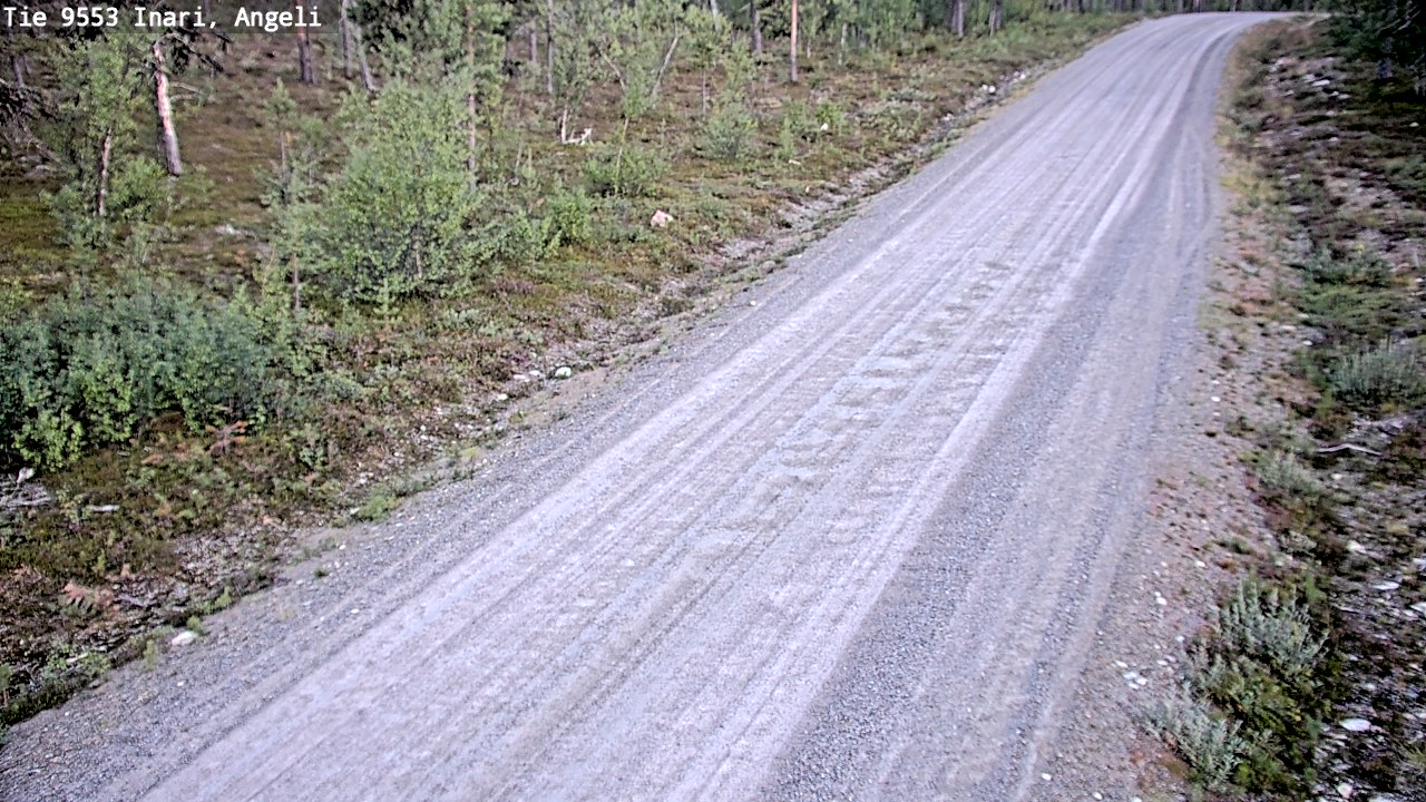Kelikamerat Kuva Tie 9553 Inari, Angeli, Lintupuolivaara, Inari, Lappi