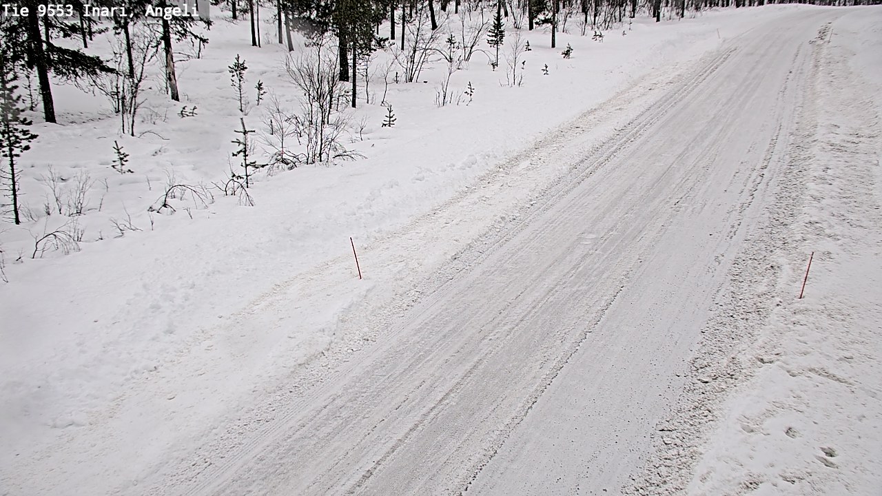 Kelikamerat Kuva Tie 9553 Inari, Angeli, Lintupuolivaara, Inari, Lappi
