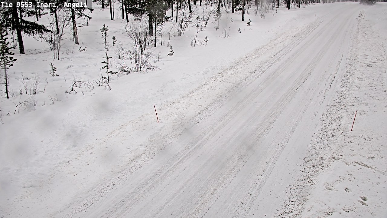 Kelikamerat Kuva Tie 9553 Inari, Angeli, Lintupuolivaara, Inari, Lappi