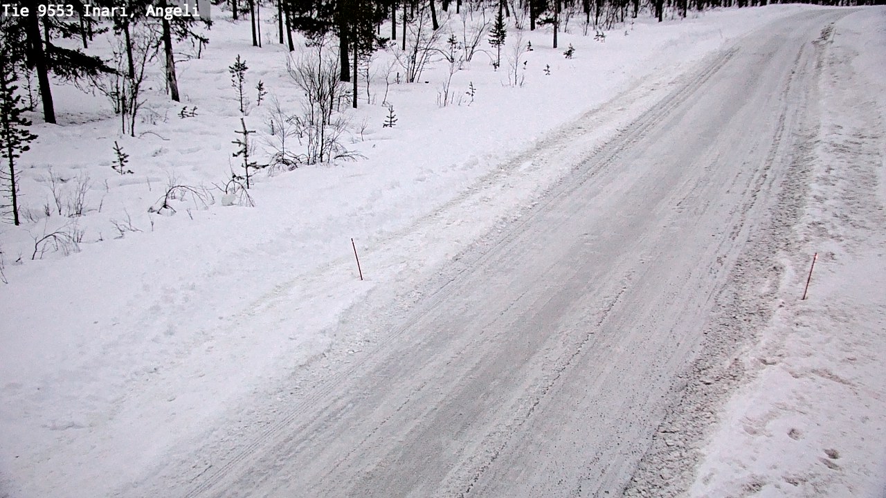 Kelikamerat Kuva Tie 9553 Inari, Angeli, Lintupuolivaara, Inari, Lappi