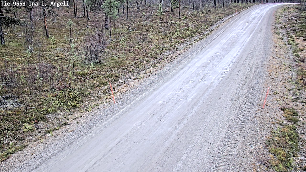 Kelikamerat Kuva Tie 9553 Inari, Angeli, Lintupuolivaara, Inari, Lappi