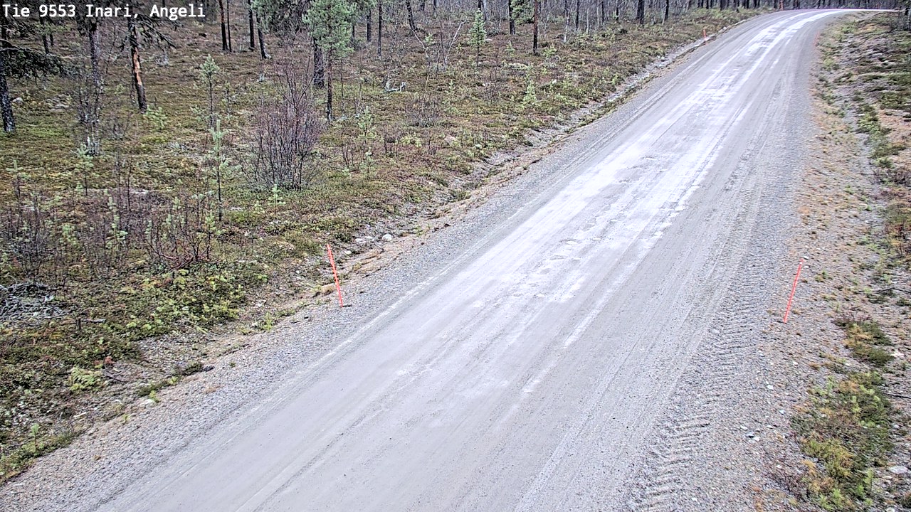 Kelikamerat Kuva Tie 9553 Inari, Angeli, Lintupuolivaara, Inari, Lappi