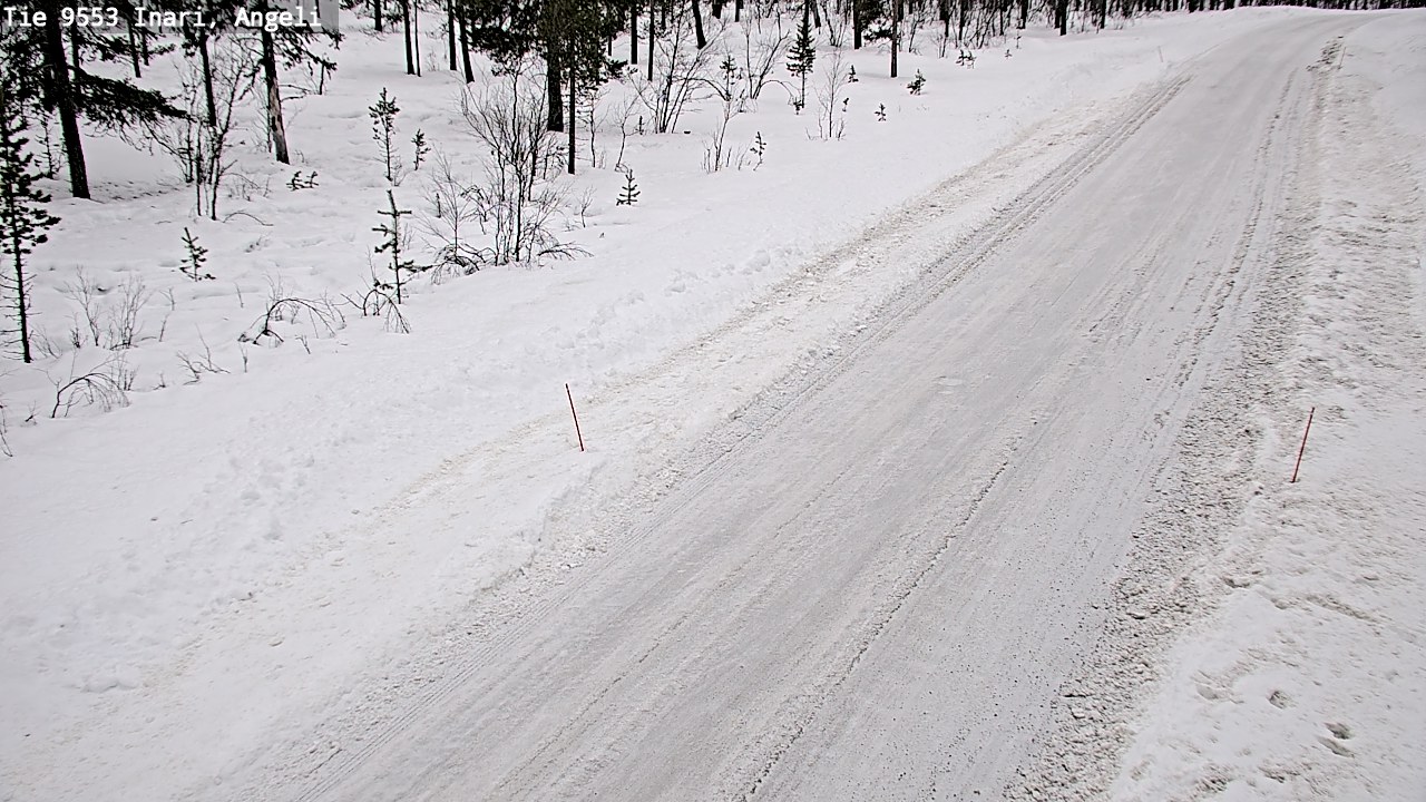 Kelikamerat Kuva Tie 9553 Inari, Angeli, Lintupuolivaara, Inari, Lappi