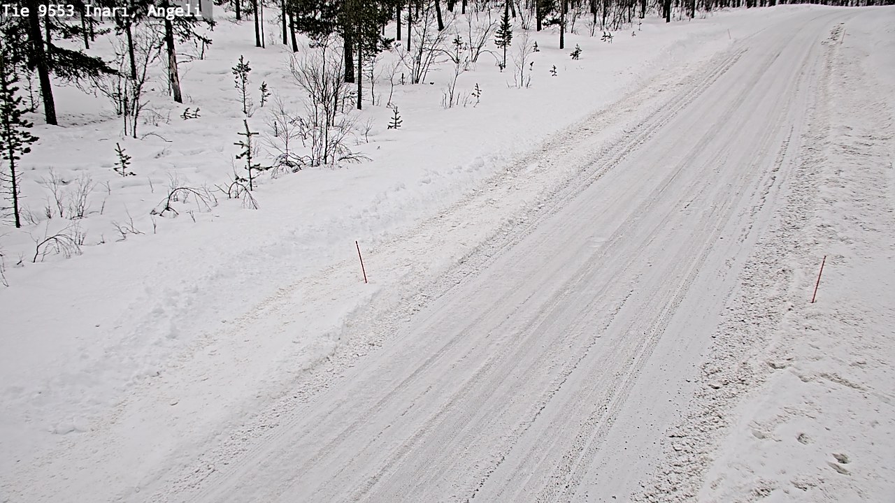 Kelikamerat Kuva Tie 9553 Inari, Angeli, Lintupuolivaara, Inari, Lappi