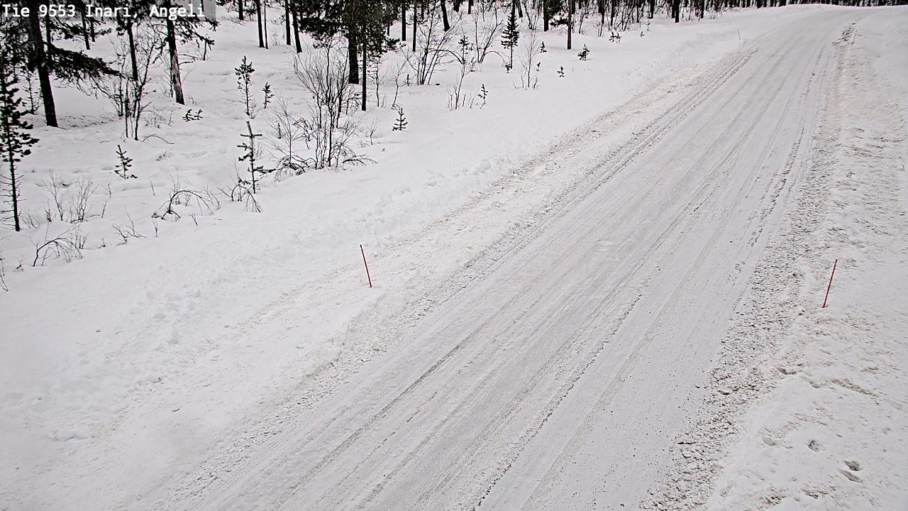 Kelikamerat Kuva Tie 9553 Inari, Angeli, Lintupuolivaara, Inari, Lappi