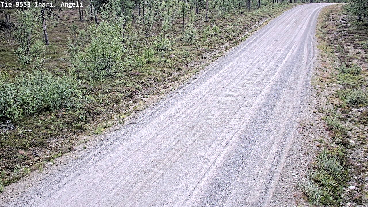 Kelikamerat Kuva Tie 9553 Inari, Angeli, Lintupuolivaara, Inari, Lappi