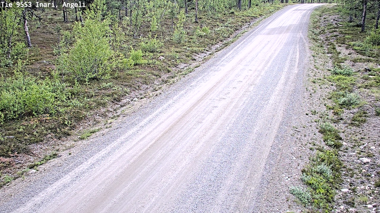 Kelikamerat Kuva Tie 9553 Inari, Angeli, Lintupuolivaara, Inari, Lappi