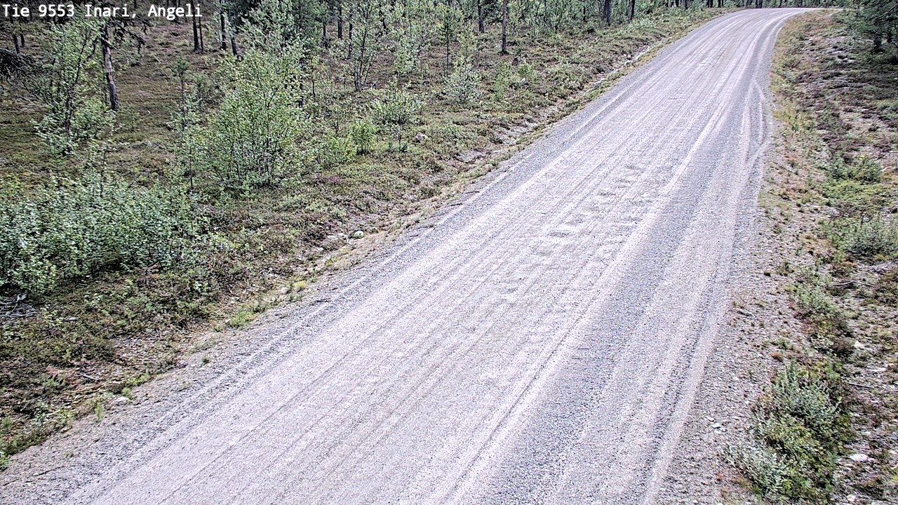 Kelikamerat Kuva Tie 9553 Inari, Angeli, Lintupuolivaara, Inari, Lappi