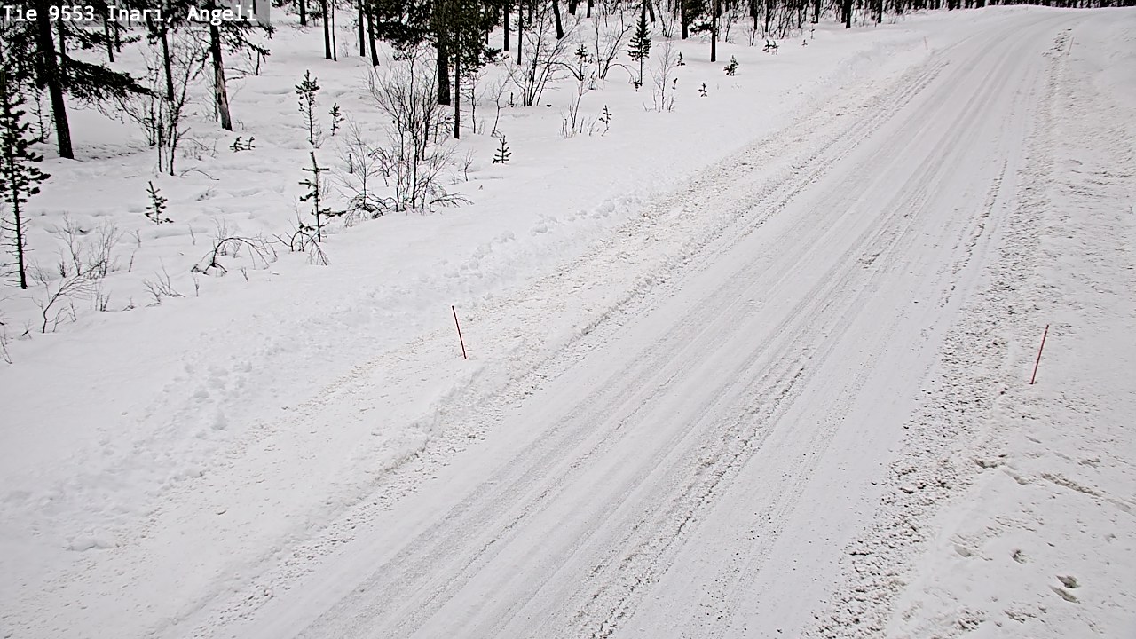 Kelikamerat Kuva Tie 9553 Inari, Angeli, Lintupuolivaara, Inari, Lappi