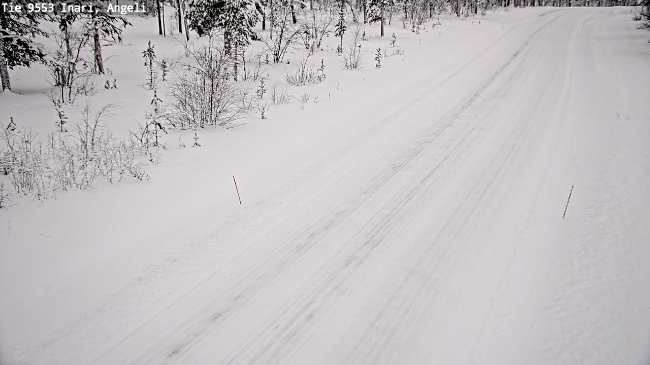 Kelikamerat Kuva Tie 9553 Inari, Angeli, Lintupuolivaara, Inari, Lappi