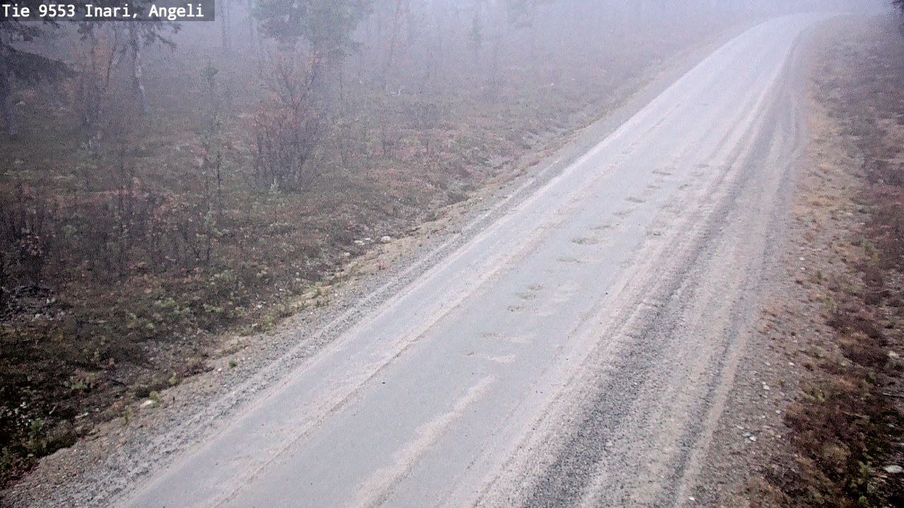 Kelikamerat Kuva Tie 9553 Inari, Angeli, Lintupuolivaara, Inari, Lappi