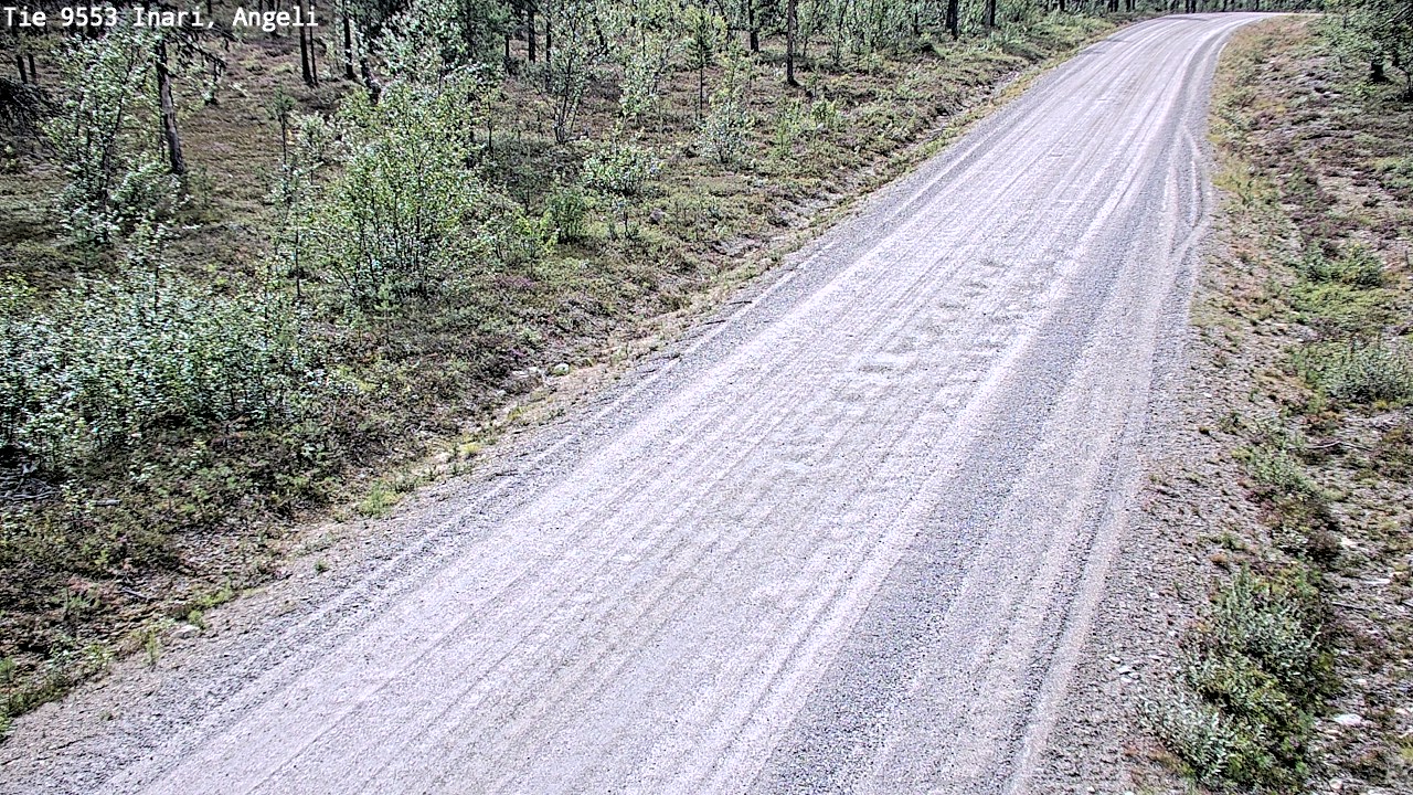 Kelikamerat Kuva Tie 9553 Inari, Angeli, Lintupuolivaara, Inari, Lappi