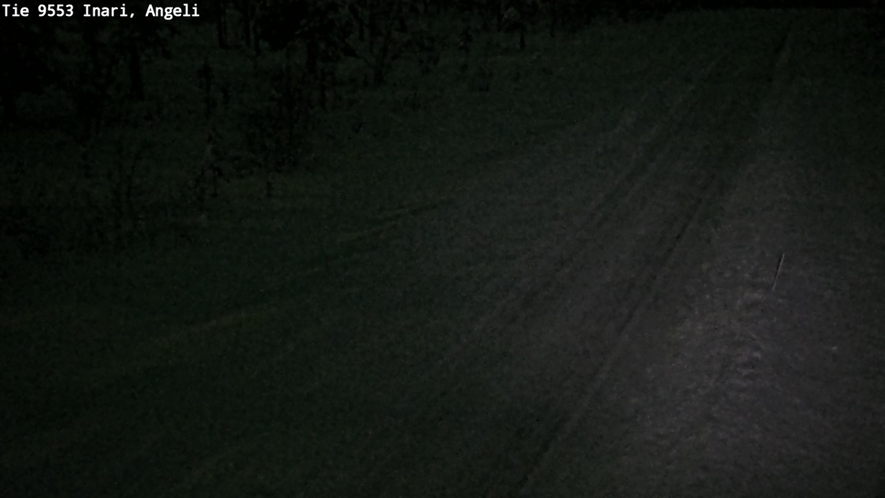 Weather Camera Image Road 9553 Inari, Angeli, Lintupuolivaara, Inari, Lappi