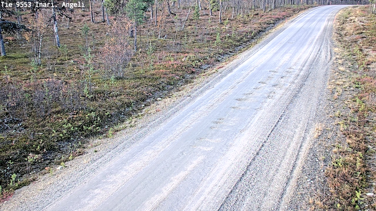 Kelikamerat Kuva Tie 9553 Inari, Angeli, Lintupuolivaara, Inari, Lappi