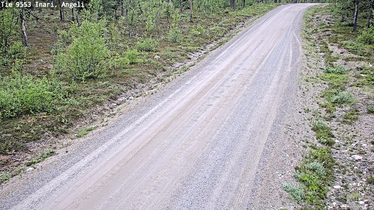 Kelikamerat Kuva Tie 9553 Inari, Angeli, Lintupuolivaara, Inari, Lappi