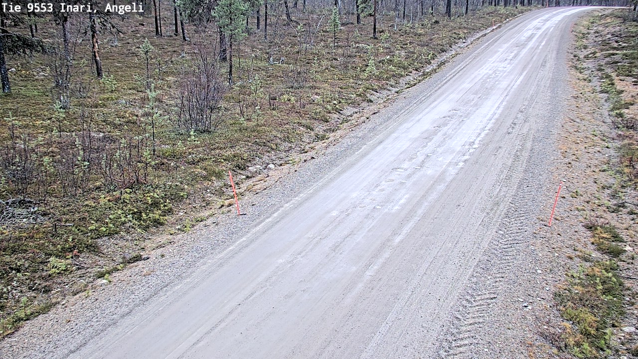 Kelikamerat Kuva Tie 9553 Inari, Angeli, Lintupuolivaara, Inari, Lappi