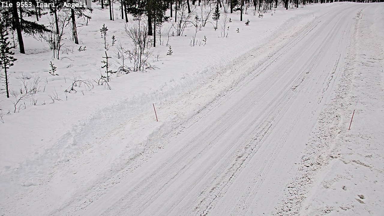 Kelikamerat Kuva Tie 9553 Inari, Angeli, Lintupuolivaara, Inari, Lappi