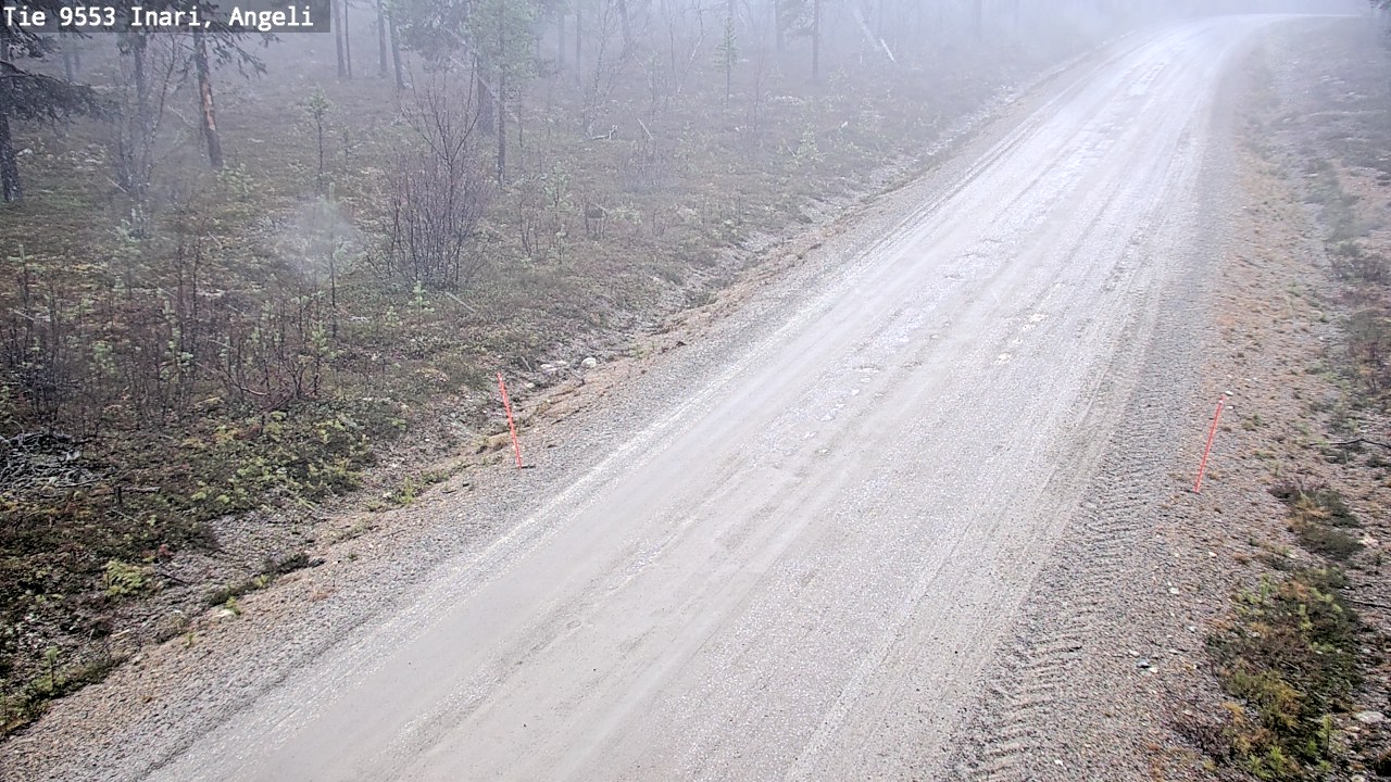 Kelikamerat Kuva Tie 9553 Inari, Angeli, Lintupuolivaara, Inari, Lappi