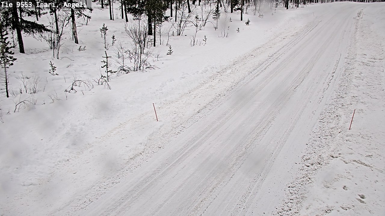 Kelikamerat Kuva Tie 9553 Inari, Angeli, Lintupuolivaara, Inari, Lappi