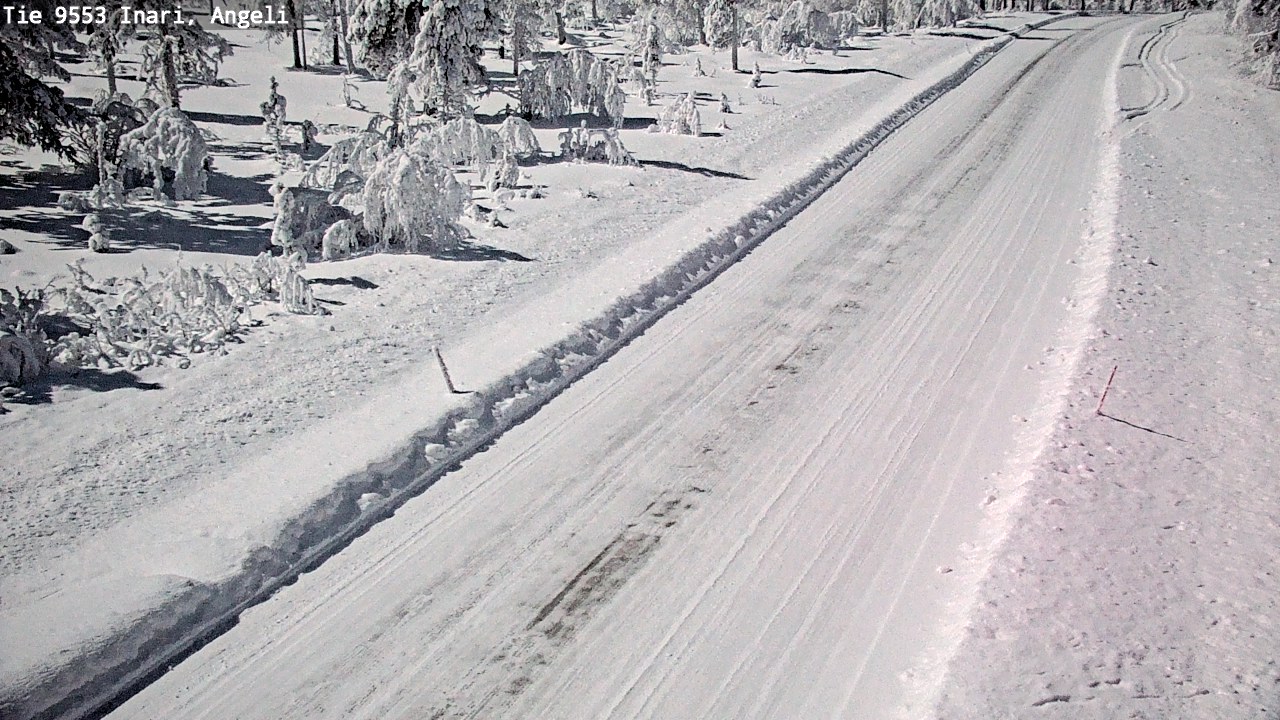 Kelikamerat Kuva Tie 9553 Inari, Angeli, Lintupuolivaara, Inari, Lappi