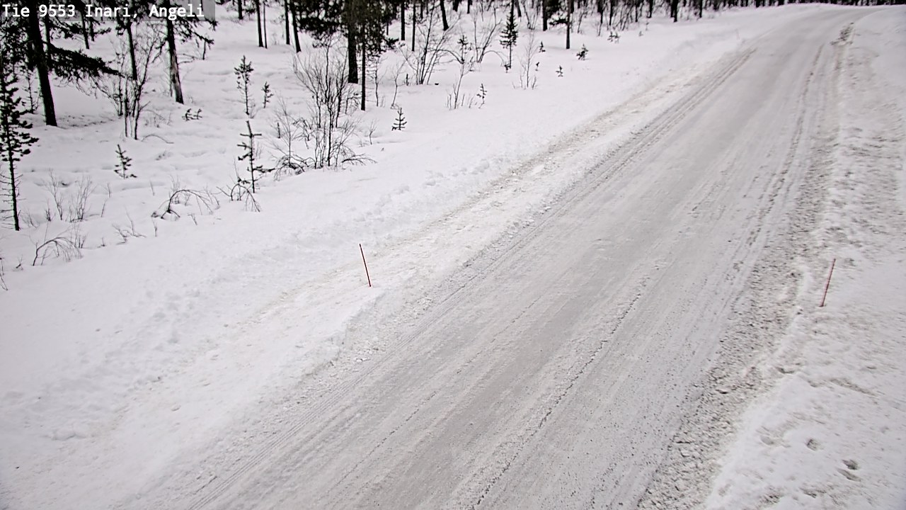 Kelikamerat Kuva Tie 9553 Inari, Angeli, Lintupuolivaara, Inari, Lappi