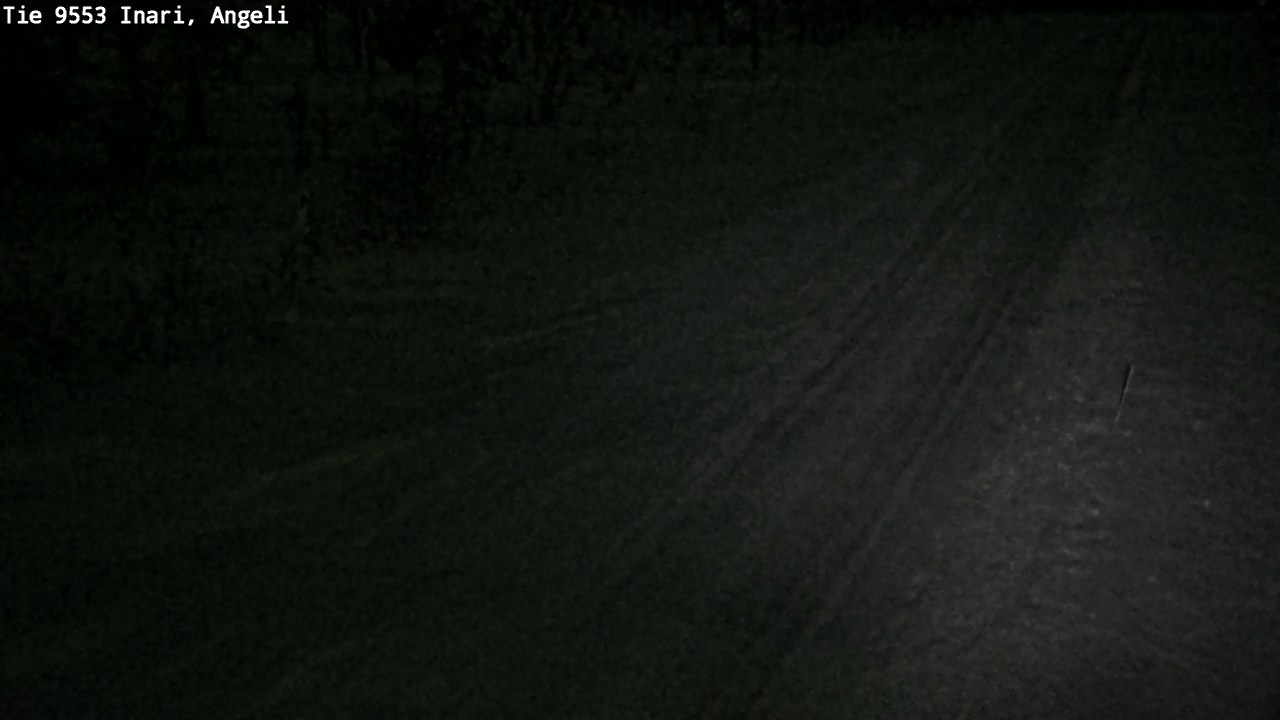 Weather Camera Image Road 9553 Inari, Angeli, Lintupuolivaara, Inari, Lappi