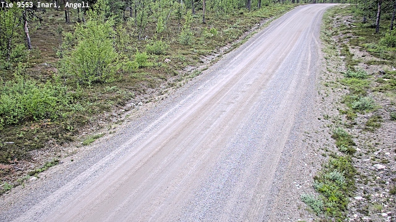 Kelikamerat Kuva Tie 9553 Inari, Angeli, Lintupuolivaara, Inari, Lappi