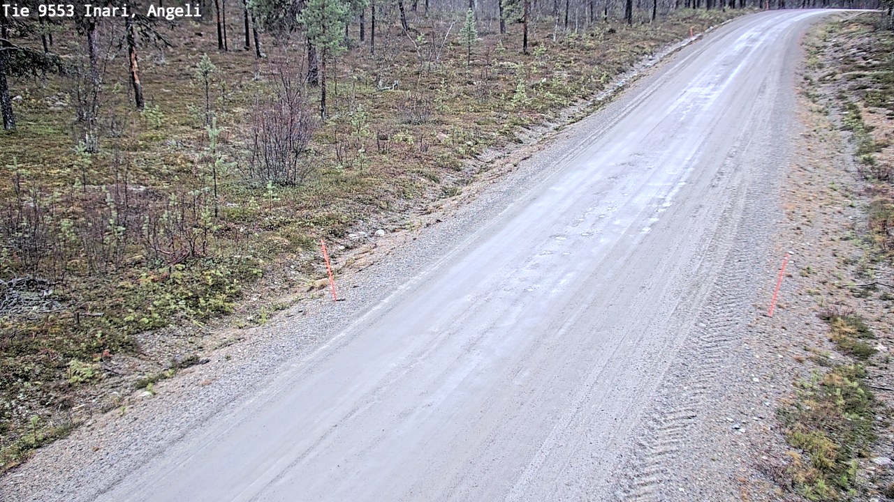 Kelikamerat Kuva Tie 9553 Inari, Angeli, Lintupuolivaara, Inari, Lappi
