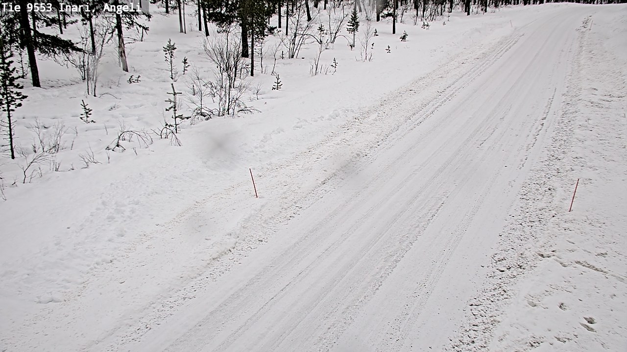 Kelikamerat Kuva Tie 9553 Inari, Angeli, Lintupuolivaara, Inari, Lappi