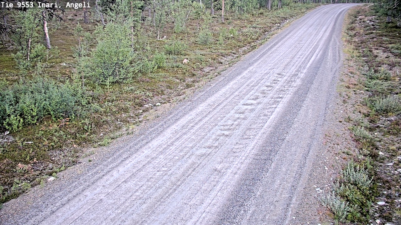 Kelikamerat Kuva Tie 9553 Inari, Angeli, Lintupuolivaara, Inari, Lappi