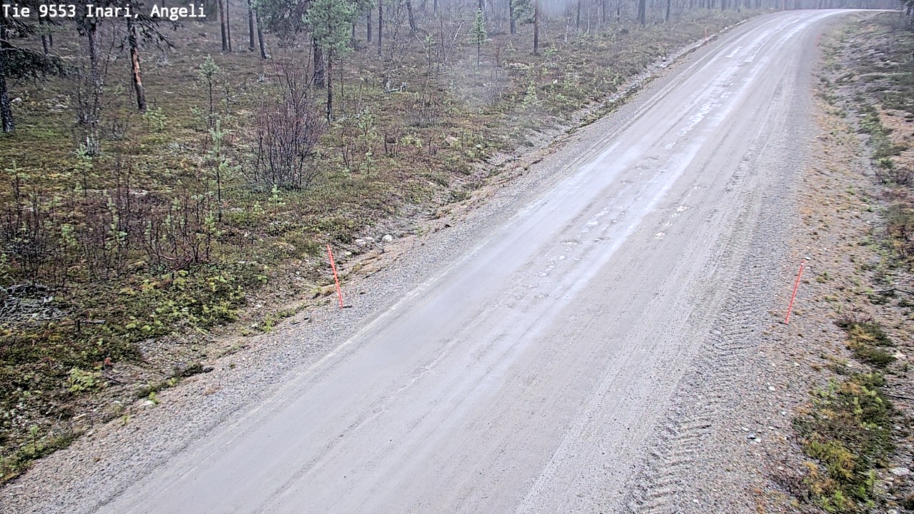 Kelikamerat Kuva Tie 9553 Inari, Angeli, Lintupuolivaara, Inari, Lappi