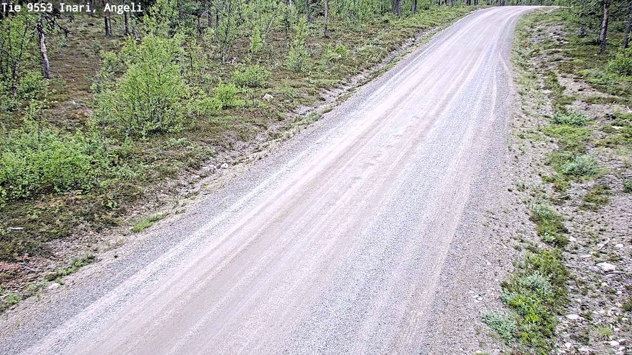 Kelikamerat Kuva Tie 9553 Inari, Angeli, Lintupuolivaara, Inari, Lappi