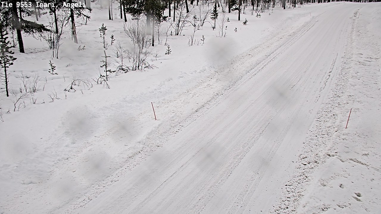 Kelikamerat Kuva Tie 9553 Inari, Angeli, Lintupuolivaara, Inari, Lappi