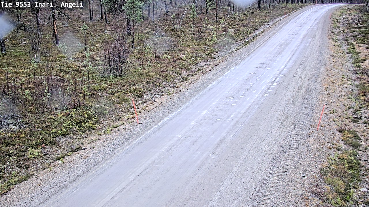 Kelikamerat Kuva Tie 9553 Inari, Angeli, Lintupuolivaara, Inari, Lappi