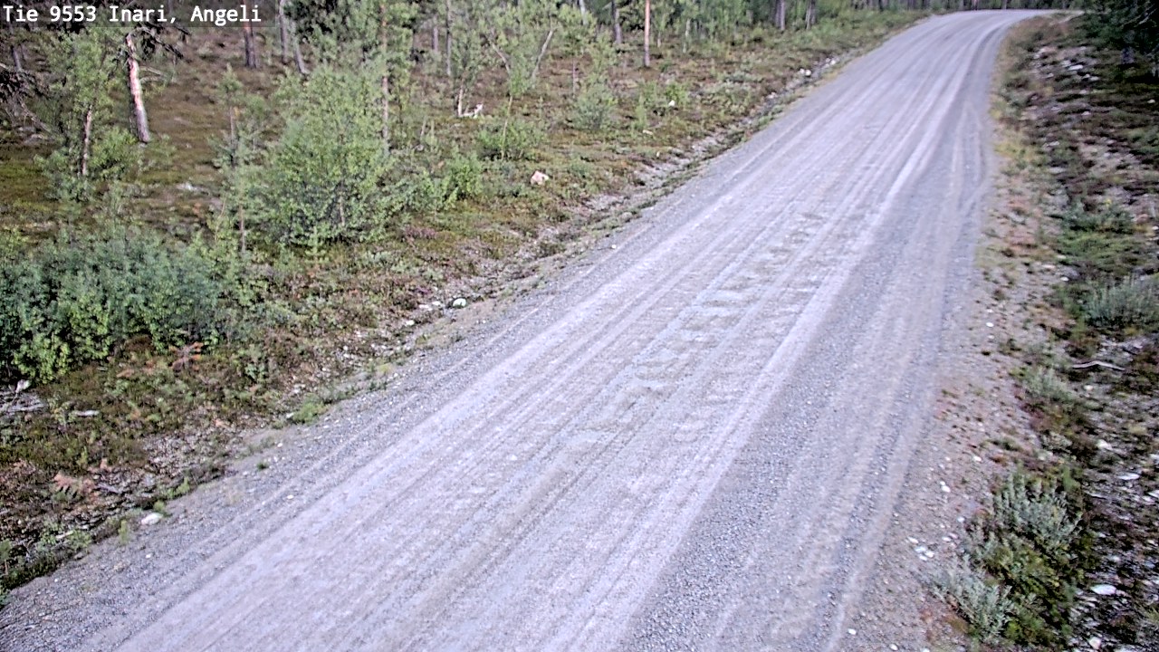 Kelikamerat Kuva Tie 9553 Inari, Angeli, Lintupuolivaara, Inari, Lappi