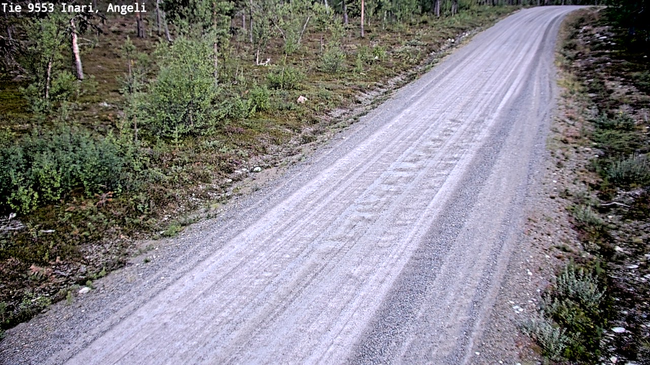 Kelikamerat Kuva Tie 9553 Inari, Angeli, Lintupuolivaara, Inari, Lappi