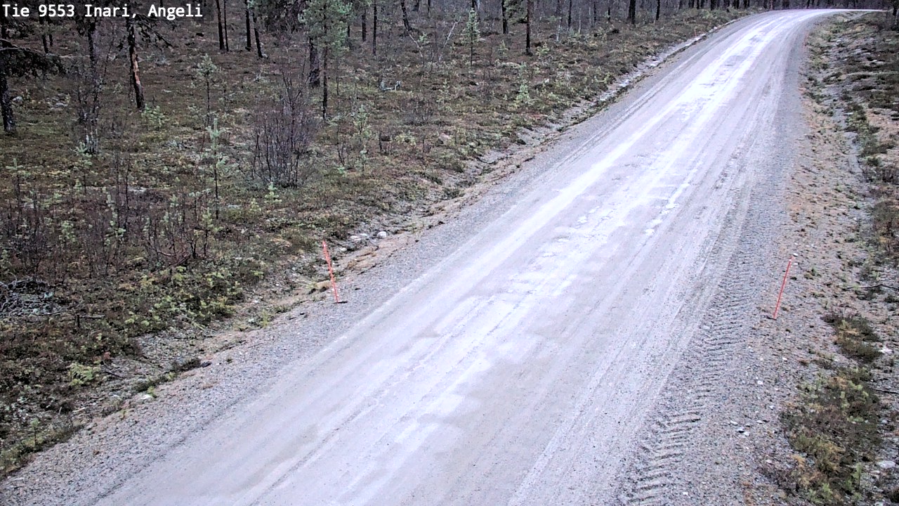 Kelikamerat Kuva Tie 9553 Inari, Angeli, Lintupuolivaara, Inari, Lappi