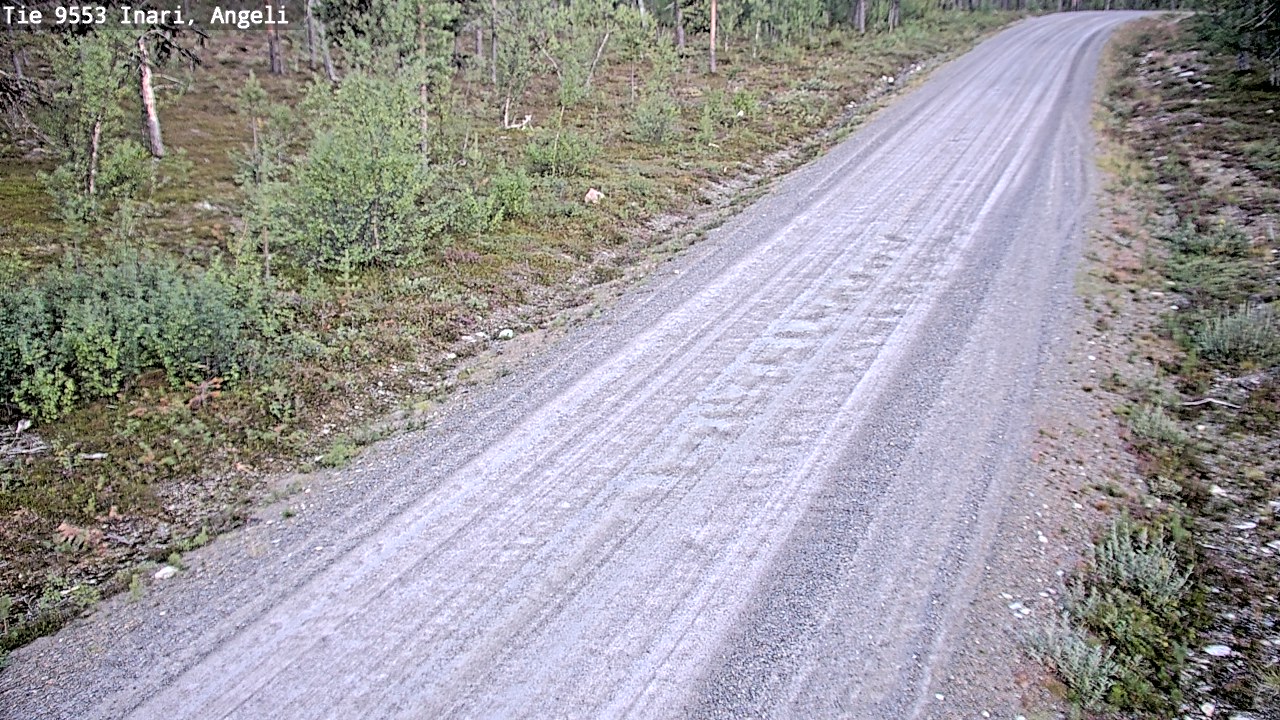 Kelikamerat Kuva Tie 9553 Inari, Angeli, Lintupuolivaara, Inari, Lappi
